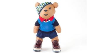Prada's Pudsey Bear.