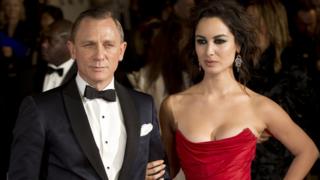 Daniel Craig and French actress Berenice Marlohe