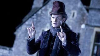 Matt Smith as The Doctor in the BBC's Doctor Who Christmas special 2012
