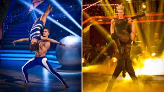 Louis Smith and Denise Van Outen