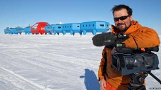 Kirk Watson and Halley VI