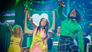 Ore and Sonali dancing for Comic Relief