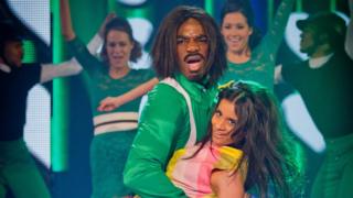Ore and Sonali dancing for Comic Relief
