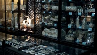 Ornaments made from ivory
