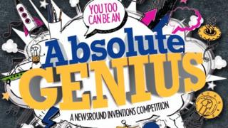 You too can be an absolute genius - a Newsround inventions competition - logo