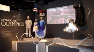 Photograph of the exhibition as it looks in the Museum of London