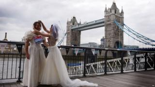 London Marathon - Toby and Sophie McCorry