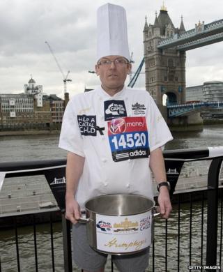 London Marathon - Chris Wheeler