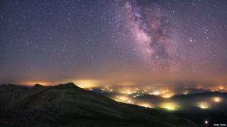 Sky away from the Lights