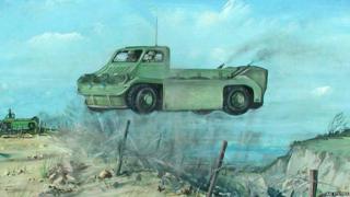 'Jumping Jeep' 4x4 vehicle