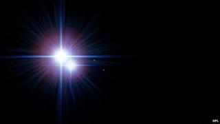 Pluto and moons Hubble image