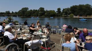 Hyde Park in London