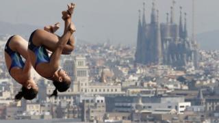 Two divers