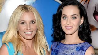 Britney Spears and Katy Perry