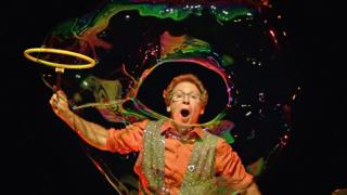 Louis Pearl rehearsing his show before the Edinburgh Fringe.
