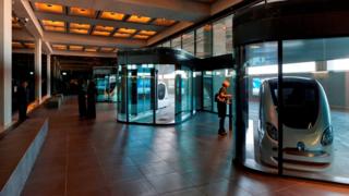 Self-driving cars in Masdar city