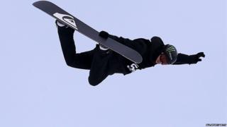 Snow boarder
