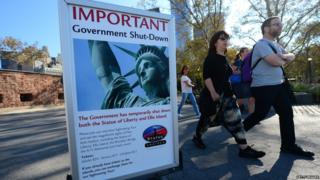 Statue of Liberty shut down