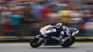 MotoGP rider Jorge Lorenzo