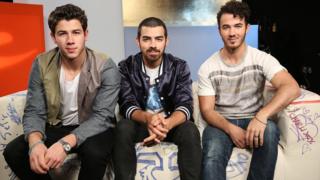 Nick Jonas, Joe Jonas and Kevin Jonas