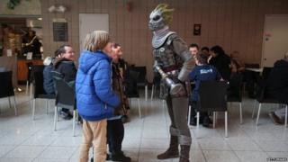 A Silurian with three fans