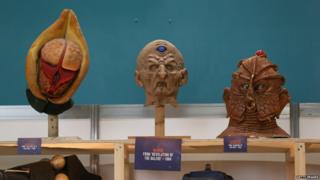 Doctor Who monster masks