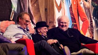 Peter Davison, Sylvester McCoy and Colin Baker