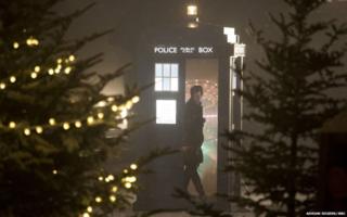 The Doctor in the Tardis