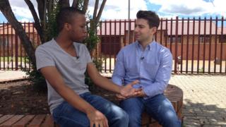 Ricky talks to Gugu