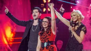 Andrea Begley winning The Voice 2013
