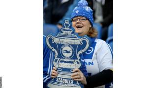 A Brighton fan