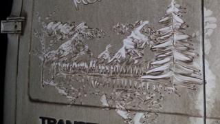 White van art