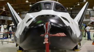 The Dream Chaser, front view