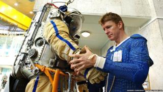 Tim Peake - astronaut training