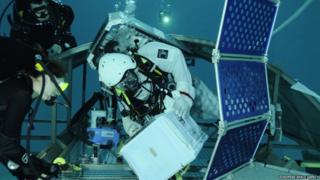 Tim Peake - astronaut training
