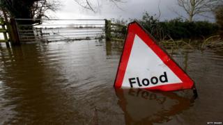 Flood sign