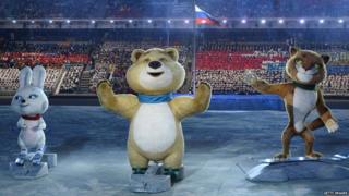 Sochi Winter Olympics mascots
