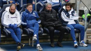 Jose Mourinho and colleagues