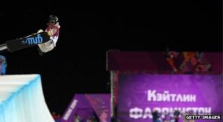 Nel loves the halfpipe