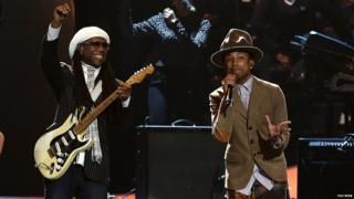 Nile Rodgers and Pharrell Williams