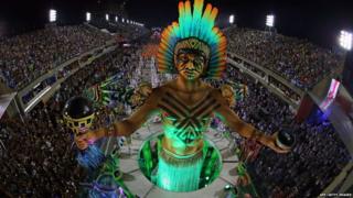 Rio Carnival samba parade