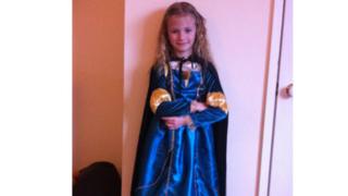 May dressed as Brave