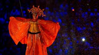 Performer at the Sochi Paralympic Opening Ceremony