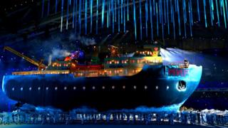 Giant ship