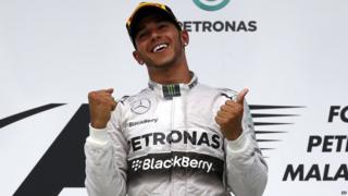 Mercedes driver Lewis Hamilton of Britain