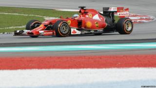 Ferrari's Fernando Alonso