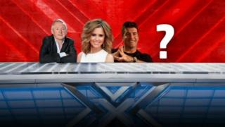 Louis Walsh, Cheryl Cole and Simon Cowell