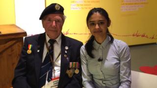D-Day veteran and Nel
