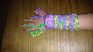 Loom band creations