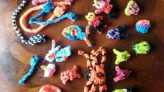 Loom band creations
